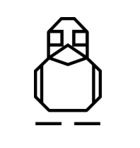 Extremely Serious Duck Logo